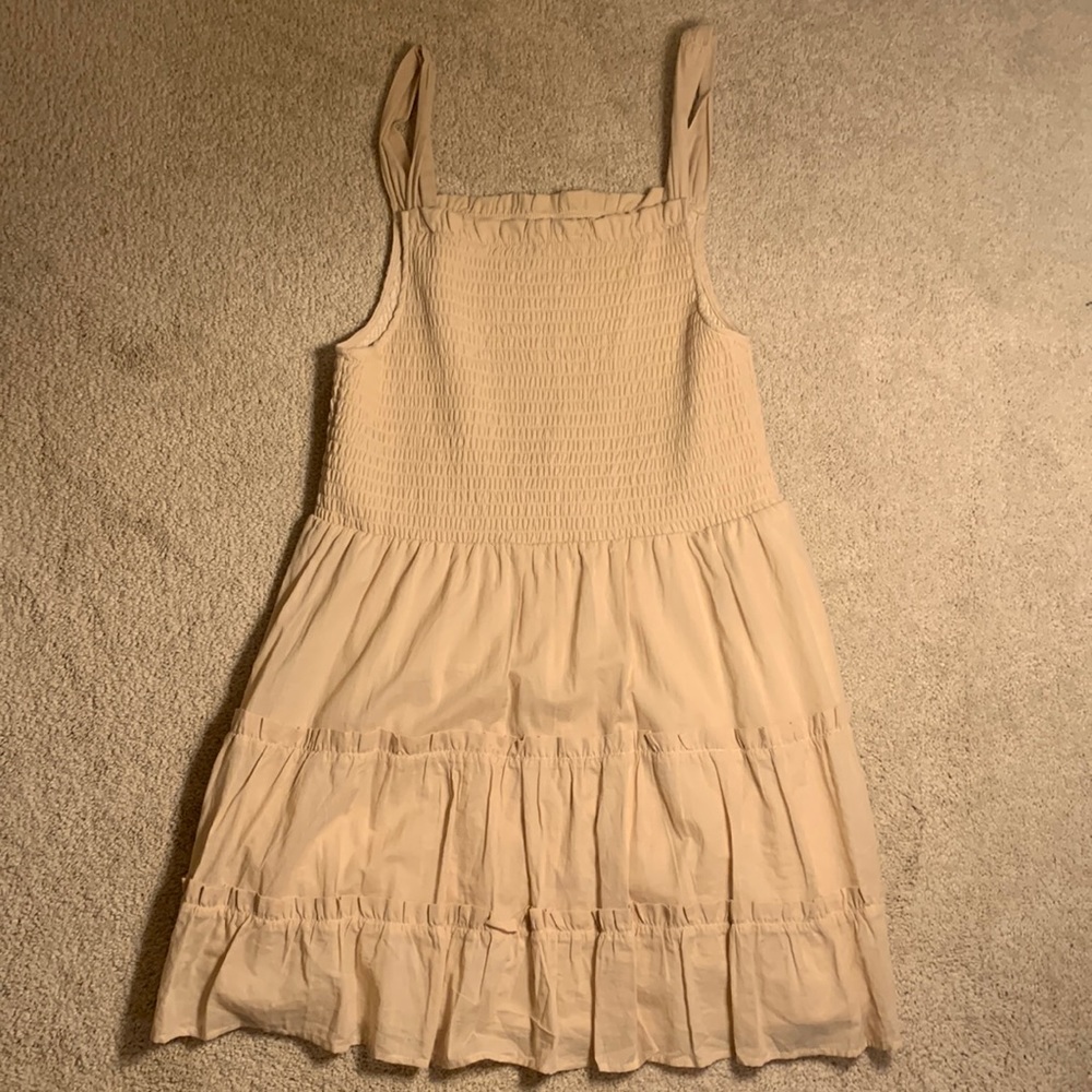 tan target dress